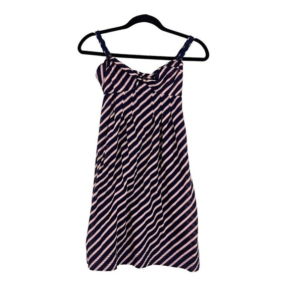 American Eagle Outfitters Size 2 Blue Red White Striped Dress - Picture 1 of 4
